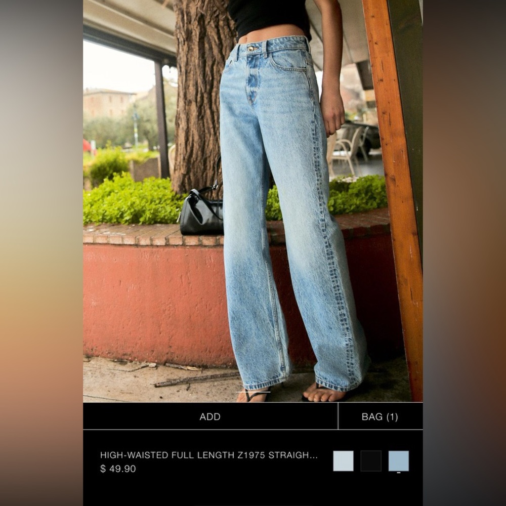 Womans Zara Jeans